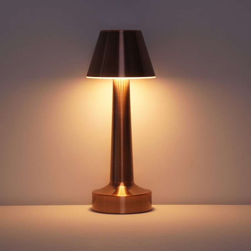 NF12B1 Spinning Aluminum Table Lamp 