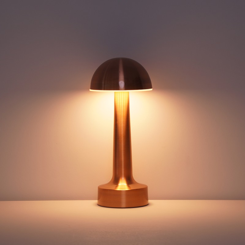 NF12B3 Spinning Aluminum Table Lamp 