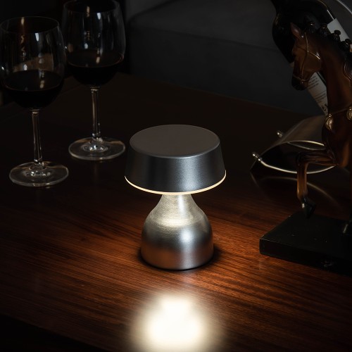 NF15C4 Spinning Aluminum Mini Table Lamp