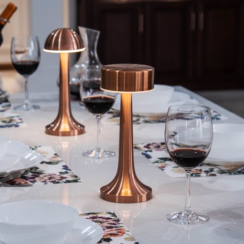NF40B4 Spinning Aluminum Table Lamp