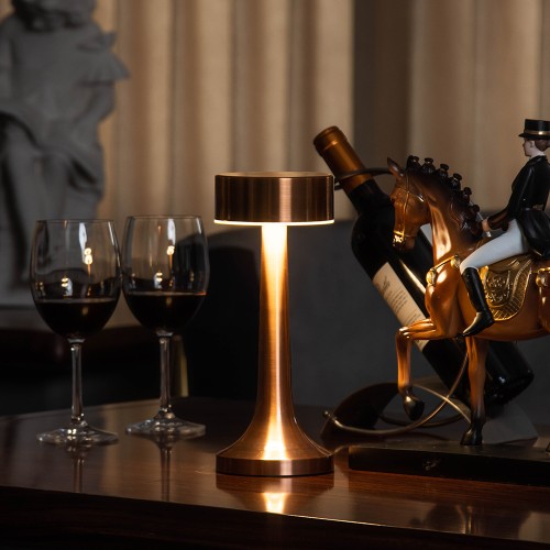 NF40B4 Spinning Aluminum Table Lamp