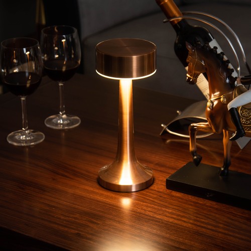 NF40B4 Spinning Aluminum Table Lamp