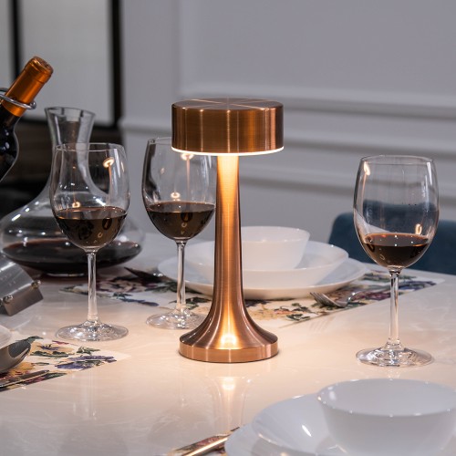 NF40B4 Spinning Aluminum Table Lamp