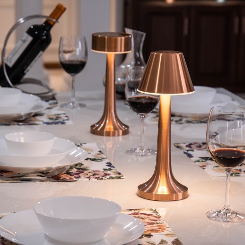 NF40C1 Spinning Aluminum Table Lamp