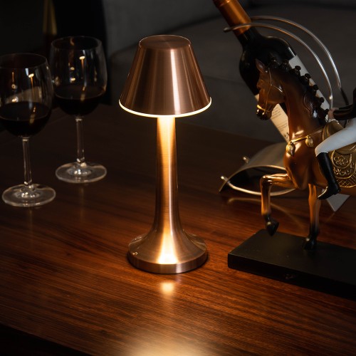 NF40C1 Spinning Aluminum Table Lamp