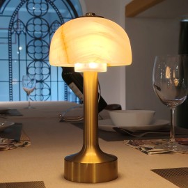 NF13S5 Aluminum Stone Table Lamp 