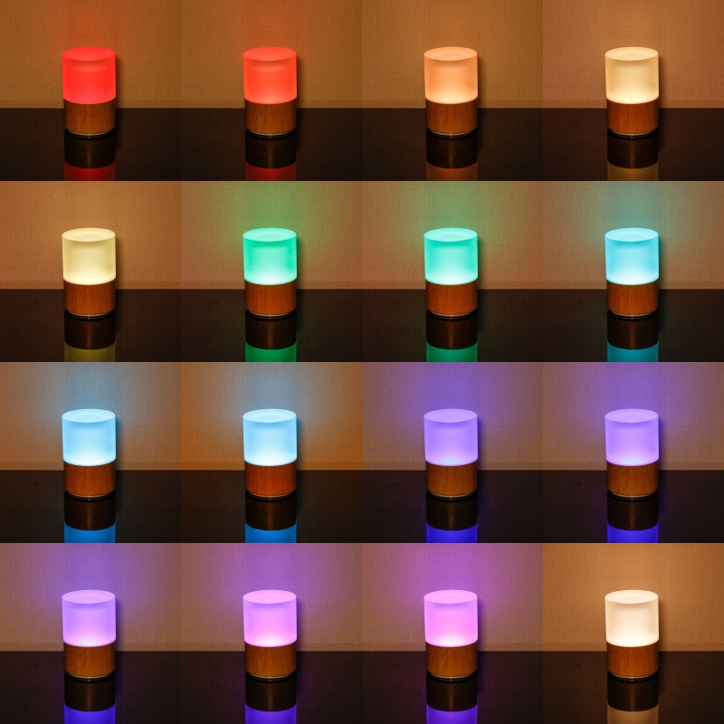 NF204 Wood Table Lamp 
